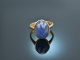 Fine Blue! Ring mit gro&szlig;em Saphir Cabochon Gold 585