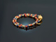 Ancient Chic! Fancy Armband 2reihig Quarz Koralle Sodalith Silber 925 vergoldet