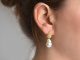 Pretty Pearls! Zarte Ohrringe Zucht Perlen Silber 925 vergoldet