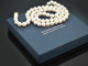 Long Pearls! Long large freshwater cultured pearls necklace silver 925 gold plated