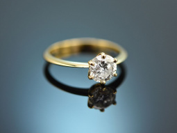 Fine Diamond! Edler Brillant Solit&auml;r Ring 1,146...