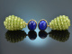 Summer Feeling!Tropfen Ohrringe Peridot Lapislazuli Silber 925 vergoldet