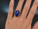 Royal Blue! Gro&szlig;er Ring mit Lapislazuli Gold 750