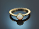 Regenbogen! Ring mit australischem Opal Gold 585