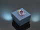 Big Violet! Gro&szlig;er Amethyst Ring mit Brillanten Gold 750