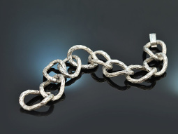 Around 1975! Chic link bracelet silver 835