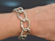 Around 1975! Chic link bracelet silver 835