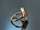 Um 1950! Klassischer Wappen Siegel Ring mit Karneol Gold 333