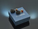 Sparkling blackberries! Drop earrings with spinel and agate sterling silver 925 gold-plated