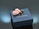 Red Fruits! Drop earrings with rose quartz and agate sterling silver 925 gold-plated