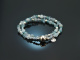 Spring Water! Fancy Armband mit Aquamarin Angelit Achat Silber 925