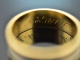 England dated 1808! Remember Me ring with ornamental enamel 750 gold