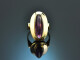 Um 1960! Schicker Sixties Ring mit Amethyst aus Gold 585