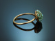 Around 1890! Historic turquoise ring made of 585 gold