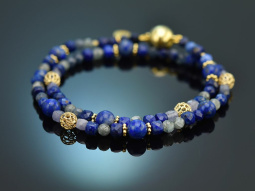 Deep Blue! Ausgefallene Armb&auml;nder aus Lapislazuli,...