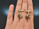 Around 1960! Classic knot cufflinks in yellow and red gold 8ct.