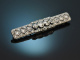 Hanns Rothm&uuml;ller Munich around 1950! Brooch with diamonds in 750 white gold