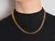 Silesia around 1870! Handcrafted historical necklace made of 14k gold.