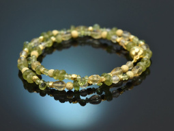 Lemons and Limes! Fancy bracelet made of citrine and...