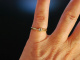 Verlobungsring der Jahrhundertwende! Diamant Ring Altschliff ca. 0,17 ct Gold 585 um 1900 Engagement Diamond