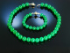 Kette Jade Schlie&szlig;e Gelbgold 585