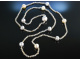 Shiny Pearls! Lange Kette S&uuml;dsee Perlen Labradorit Silber 925