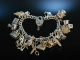 Rare Charms! Bettelarmband Silber 925 Birmingham um 1976