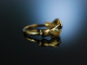My true love! Antiker Verlobungs Freundschafts Engagement Ring Gold 585 Diamant
