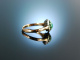 Wien um 1880! Verlobungs Freundschafts Ring Gold 585 T&uuml;rkis Diamanten