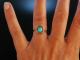 My Love! Historischer Freundschafts Verlobungs Ring Gold 585 T&uuml;rkis Diamanten England um 1880