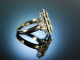 Edles Funkeln! Wundervoller Diamant Ring Wei&szlig; Gold 750 Edwardian Style