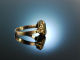 Um 1930! H&uuml;bscher alter Ring Gold 585 Verneuil Spinell