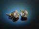 Georg Spreng! Dream Earrings Model Blub Gold 750 Aquamarine signed