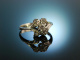 My Love! Vintage 50er Jahre Verlobungs Brillant Ring Gold 750