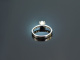 Solit&auml;r Verlobungs Ring Diamant Wei&szlig;gold 750 Brillant