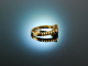 K&ouml;nigs Blau! Feinster Saphir Ring Gold 750 Brillanten