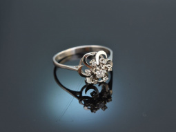 K&ouml;ln um 1960! Sch&ouml;ner Diamant Verlobungs Ring...